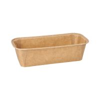 Backformen eckig 523 ml, 8,5 x 18,8 cm x 5 cm braun