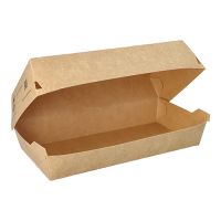 Baguetteboxen, Pappe "NOTPLA" 23,5 x 12 cm