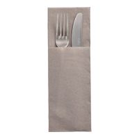Bestecktaschen "DAILY Collection" 48 x 30 cm grau