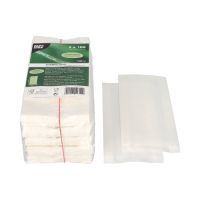 Butterbrotbeutel 21 x 10 x 3 cm weiss , fettdicht