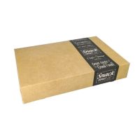 Catering-Kartons eckig "pure" 8 x 31,5 x 46 cm "Good Food" mittel