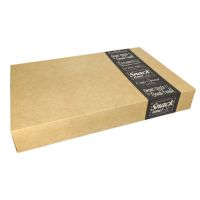 Catering-Kartons "pure" eckig 8 x 37,6 x 55,7 cm "Good Food" groß