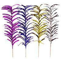 Cocktail-Palme 20 cm farbig sortiert "Palmblätter"
