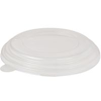 Deckel für Salatschalen To Go, PET, Ø 15 cm · 2 cm klar