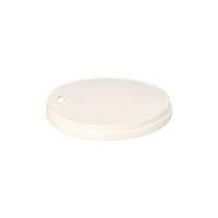 Deckel für Trinkbecher, Pappe Ø 9 cm weiss