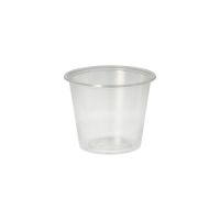 Dressingbecher, PP rund 125 ml Ø 7,1 cm · 5,7 cm transparent