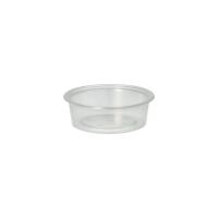 Dressingbecher, PP rund 50 ml Ø 7,1 cm · 2,4 cm transparent