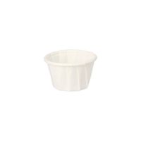 Dressingbecher aus Papier "pure" 10 ml Ø 3,5 cm · 2,2 cm weiss