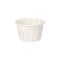 Dressingbecher aus Papier "pure" 35 ml Ø 5 cm · 3,1 cm weiss