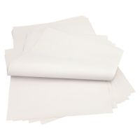 Einschlagpapiere, Cellulose 50 x 37,5 cm weiss 1/4 Bogen