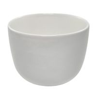 Fingerfood-Schale aus Porzellan, rund, 145 ml, Ø 7,3 cm · 5,7 cm weiss "Evidence"
