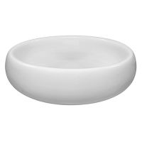 Fingerfood-Schale aus Porzellan, rund, 250 ml, Ø 13 cm · 4,3 cm weiss "Galba"