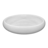 Fingerfood-Schale aus Porzellan, rund, 250 ml, Ø 15 cm · 3,5 cm weiss "Galba"