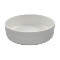 Fingerfood-Schale aus Porzellan, rund, 285 ml Ø 12 cm · 3,5 cm weiss "Ano"