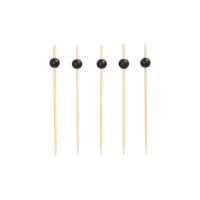 Fingerfood-Spieße 12,5 cm "Black Pearl"
