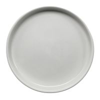 Fingerfood-Teller aus Porzellan, rund Ø 9 cm · 1,2 cm weiss "Ano"