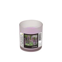 Duftkerzen im Glas, Lavendel, Ø 70 mm · 77 mm, "Flavour"