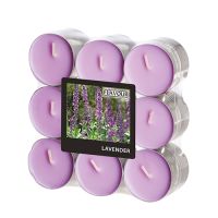 Duftteelichter, Lavendel, Ø 37,5 mm · 16,6 mm, "Flavour"