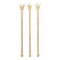 Getränke-Quirle, Bambus "pure" 20 cm "Crown"