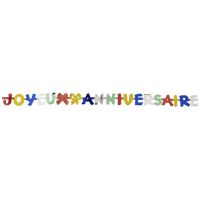 Girlande 1,9 m "Joyeux Anniversaire"