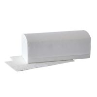 Handtuchpapier aus 2-lagigem Tissue, V-Falz, 25 x 23 cm, hochweiss "Comfort"