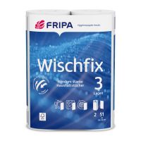 Küchenrollen 3-lagig, "Wischfix" weiß, 51 Blatt pro Rolle