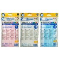 "Lifemed" Kinder-Mundschutz 3-lagig 9,5 x 14,5 cm farbig sortiert mit Nasenbügel