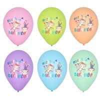 Luftballons Ø 29 cm farbig sortiert "Monkey Birthday"