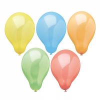 Luftballons farbig sortiert, Ø 19 cm "Rainbow"
