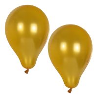 Luftballons, gold Ø 25 cm