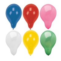 Luftballons rund Ø 28 cm farbig sortiert
