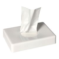 Hygienebeutelspender, weiss, 13,8 x 9,7 cm
