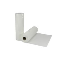 Ärztekrepp, L 50 m - B 55 cm, weiss, einzeln verpackt, perforiert