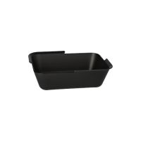 Mehrweg-Foodboxen 15,6 x 11,7 x 4,7 cm schwarz