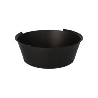 Mehrweg-Foodboxen rund, 1200 ml, Ø 18,3 cm · 6,9 cm schwarz