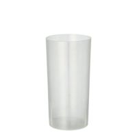 Mehrweg Longdrinkbecher PP 0,2 l Ø 5,5 cm · 10,9 cm transluzent unzerbrechlich