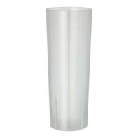 Mehrweg Longdrinkbecher PP 0,3 l Ø 5,85 cm · 15,2 cm transluzent unzerbrechlich