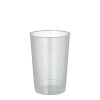 Mehrweg Plastikbecher (PP), 0,2 l Ø 6,8 cm · 9,8 cm transluzent unzerbrechlich