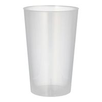 Mehrweg-Plastikbecher PP 0,5 l Ø 9,1 cm · 14 cm unzerbrechlich