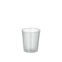 Mehrweg-Schnapsgläser PP 2 cl Ø 3,7 cm · 4,2 cm unzerbrechlich