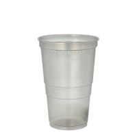 Mehrweg-Trinkbecher 0,25 l, transluzent grau
