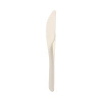 Messer aus Papier "pure" 18,6 cm weiss