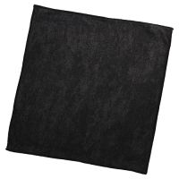 Microfasertücher 40 x 40 cm schwarz
