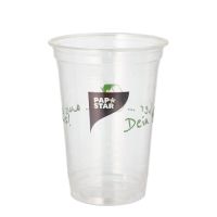 PLA-Kaltgetränkebecher 0,4 l "Becher aus Mais"