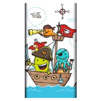 Papiertischdecke 120 x 180 cm "Pirate Crew" lackiert