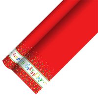 Papiertischdecke, Geburtstag, 5 x 1,2 m "Happy Birthday"