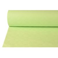 Papiertischdecke, pastellgrün mit Damastprägung 50 x 1 m
