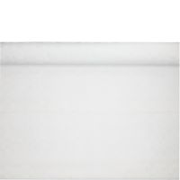 Papiertischdecke, weiss mit Damastprägung 25 x 1 m