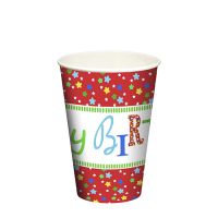 Pappbecher 0,2 l "Happy Birthday"