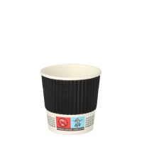 Pappbecher "To Go" 0,1 l Ø 6,2 cm · 6 cm doppelwandig